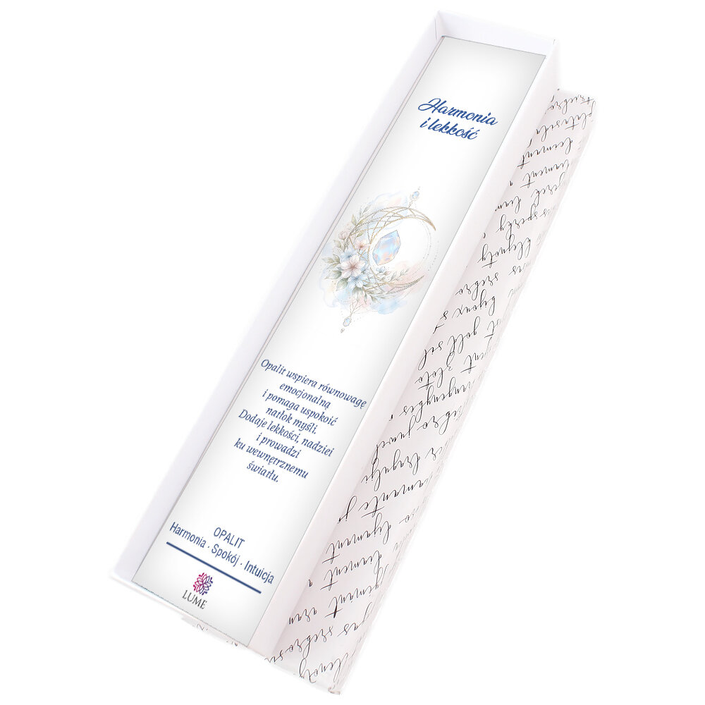 Cienka metalowa zakładka do książki pióro z zawieszką z kamienia opalitu w kształcie księżyca i koralików, w ozdobnym pudełku. Cienka metalowa zakładka do książki pióro z zawieszką z kamienia opalitu w kształcie księżyca i koralików, w ozdobnym pudełku.