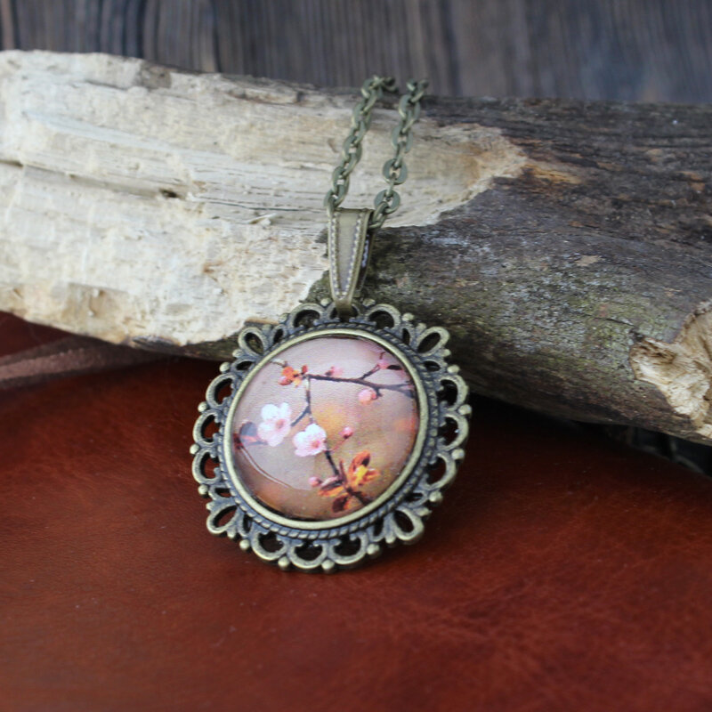 Szklany Medalion Boho Autumn Szklany Medalion Boho Autumn
