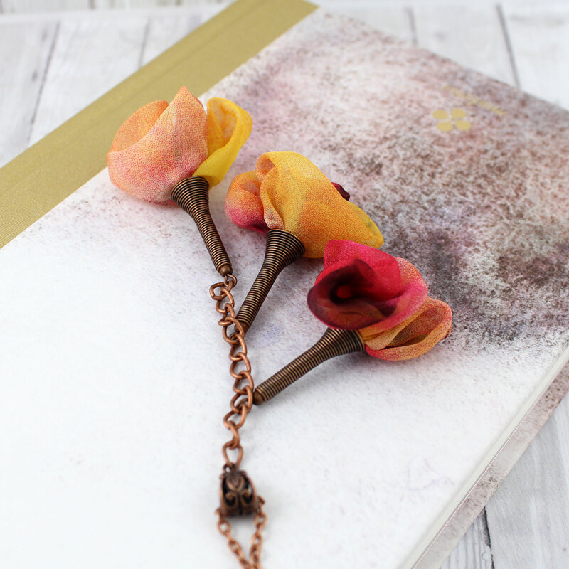 Lekki Wisiorek Silk Miedziana Jesień Lekki Wisiorek Silk Miedziana Jesień
