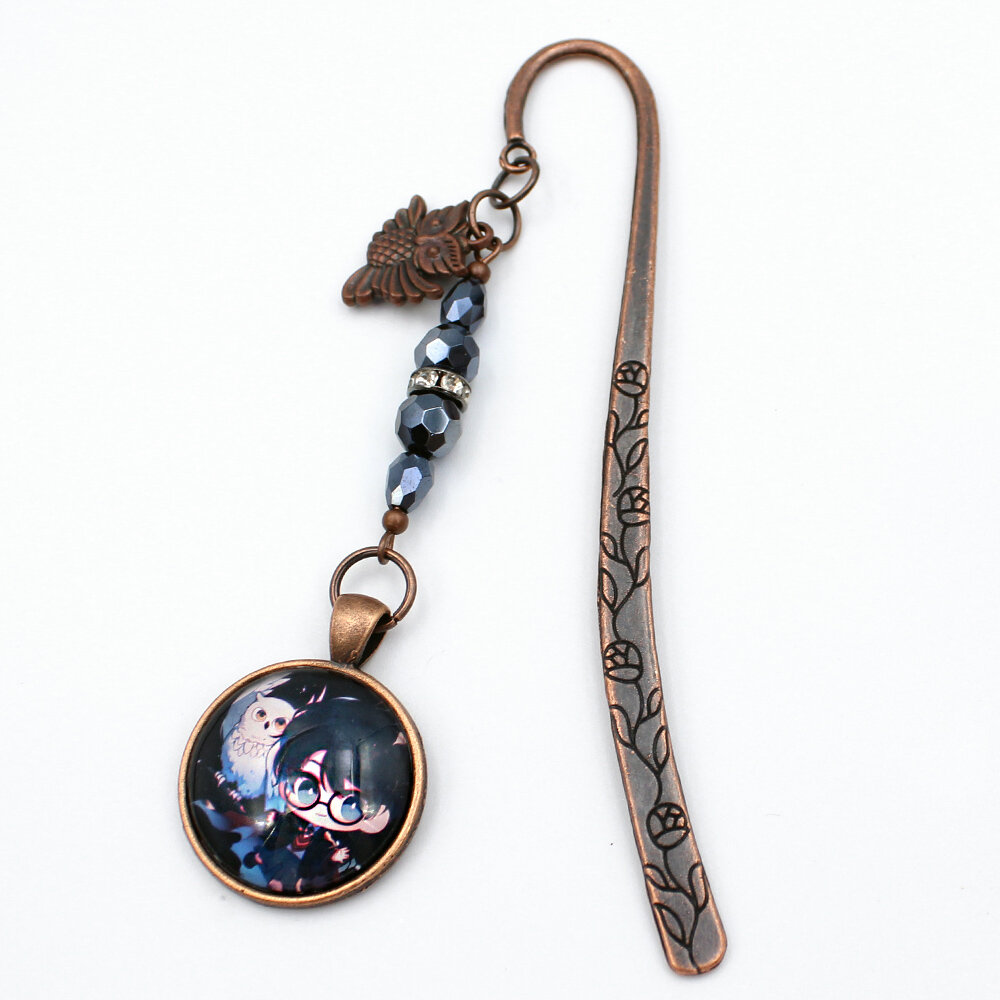 Zakładka do książki harry potter hedwiga sowa chibi anime Zakładka do książki harry potter hedwiga sowa chibi anime