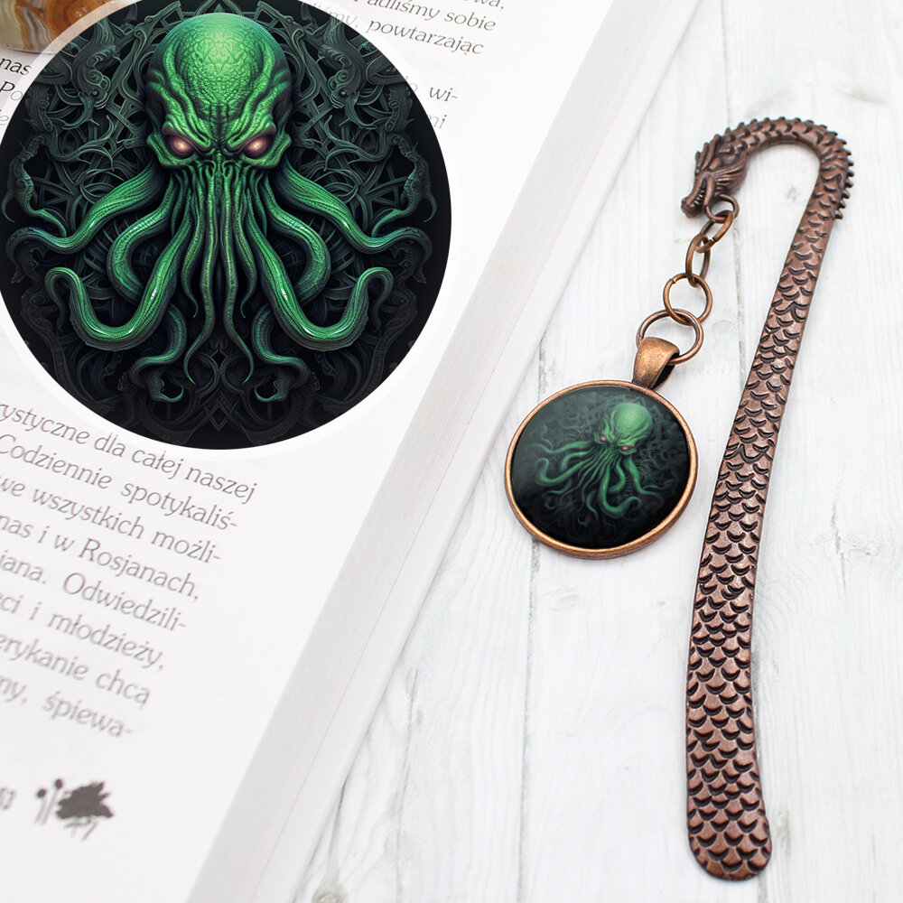 Zakładka do książki Cthulhu wielki przedwieczny lovecraft dnd rpg Zakładka do książki Cthulhu wielki przedwieczny lovecraft dnd rpg