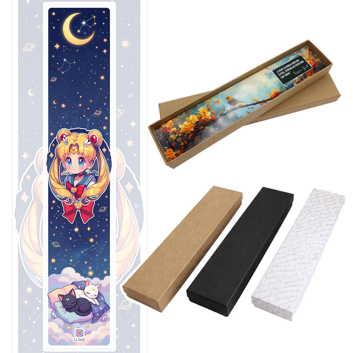 Zakładka do książki Anime Sailor Moon Czarodziejka Prezent