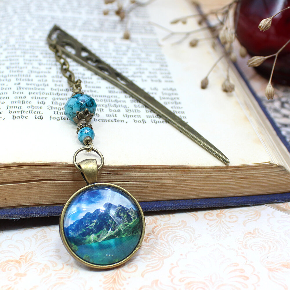 Zakładka do książki dla podróżnika góry natura