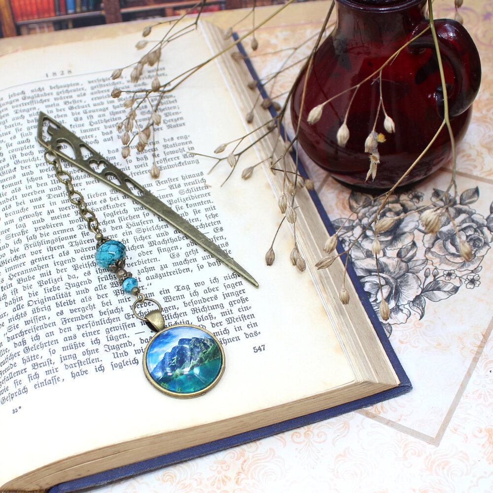 Zakładka do książki dla podróżnika góry natura