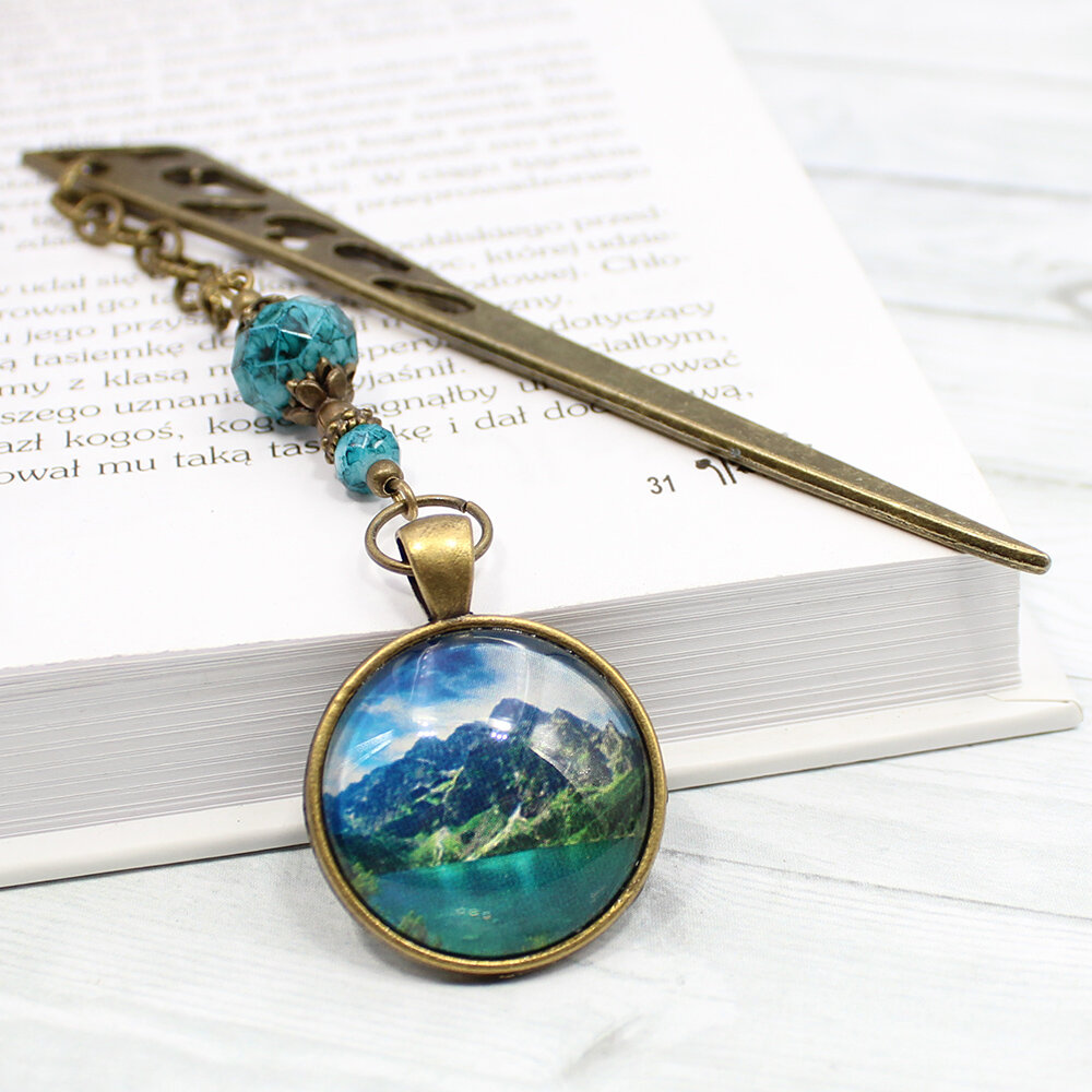 Zakładka do książki dla podróżnika góry natura