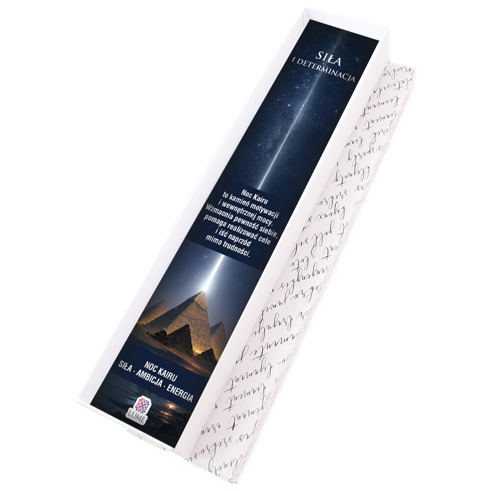 Zakładka do książki cienka delikatna Noc Kairu Siła