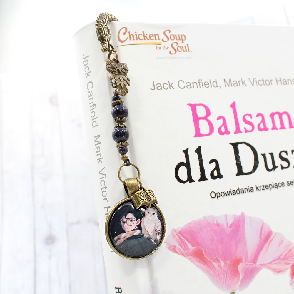 Zakładka do książki bookmark harry potter anime style manga Zakładka do książki bookmark harry potter anime style manga