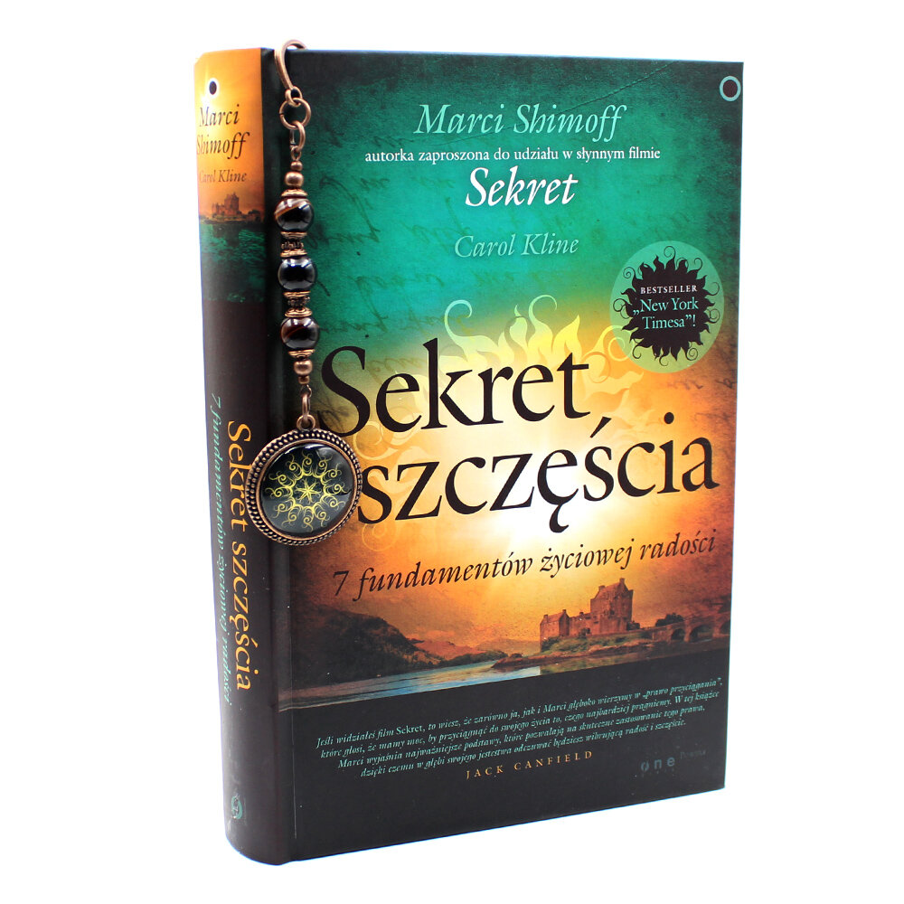 Zakładka do książki MANDALA miedziana agat Zakładka do książki MANDALA miedziana agat