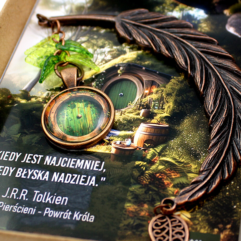 Zakładka do książki Władca Pierścieni Hobbit Drzwi Zakładka do książki Władca Pierścieni Hobbit Drzwi