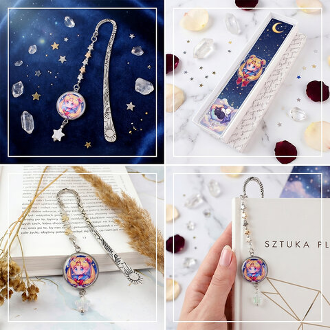 Zakładka do książki Anime Sailor Moon Czarodziejka Prezent