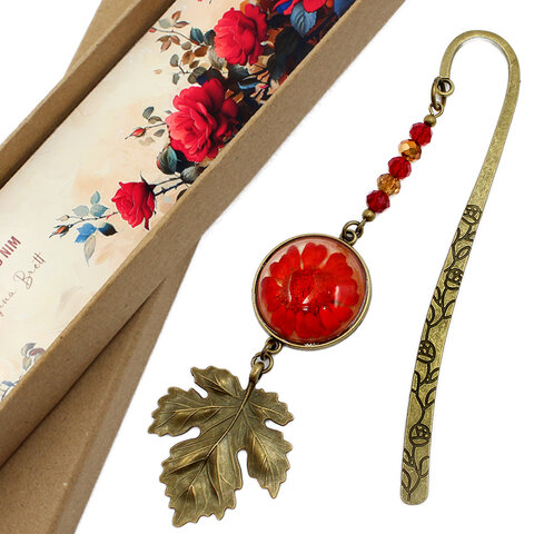 zakładka do książki z kwiatami, zakładka handmade, zakładka z żywicy, prawdziwe kwiaty w żywicy, zakładka z suszonymi kwiatami, zakładka vintage, zakładka antyczny brąz, zakładka w stylu retro, zakładka botaniczna, zakładka floral, zakładka artystyczna