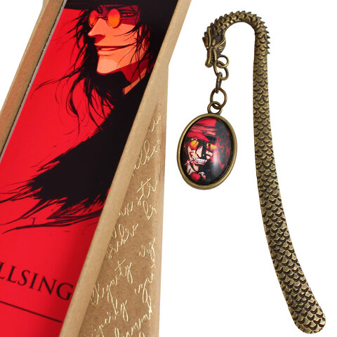 zakładka Hellsing Alucard gotycka manga anime