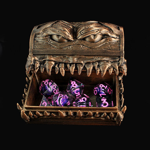 Zestaw 7 kości RPG z żywicy z ostrymi krawędziami imitujący kosmos z błękitnym płynnym wnętrzem i fioletowymi smugami | Kości Liquid Core Astral Nebula Lume Design Zestaw 7 kości RPG z żywicy z ostrymi krawędziami imitujący kosmos z błękitnym płynnym wnętrzem i fioletowymi smugami | Kości Liquid Core Astral Nebula Lume Design